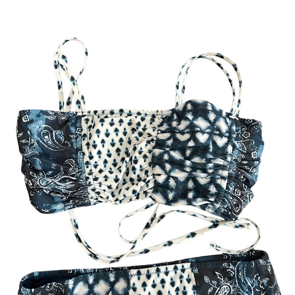 JESSICA SIMPSON SWIMSUIT Bathing Suit 2 Piece Bikini SMALL - Picture 4 of 5